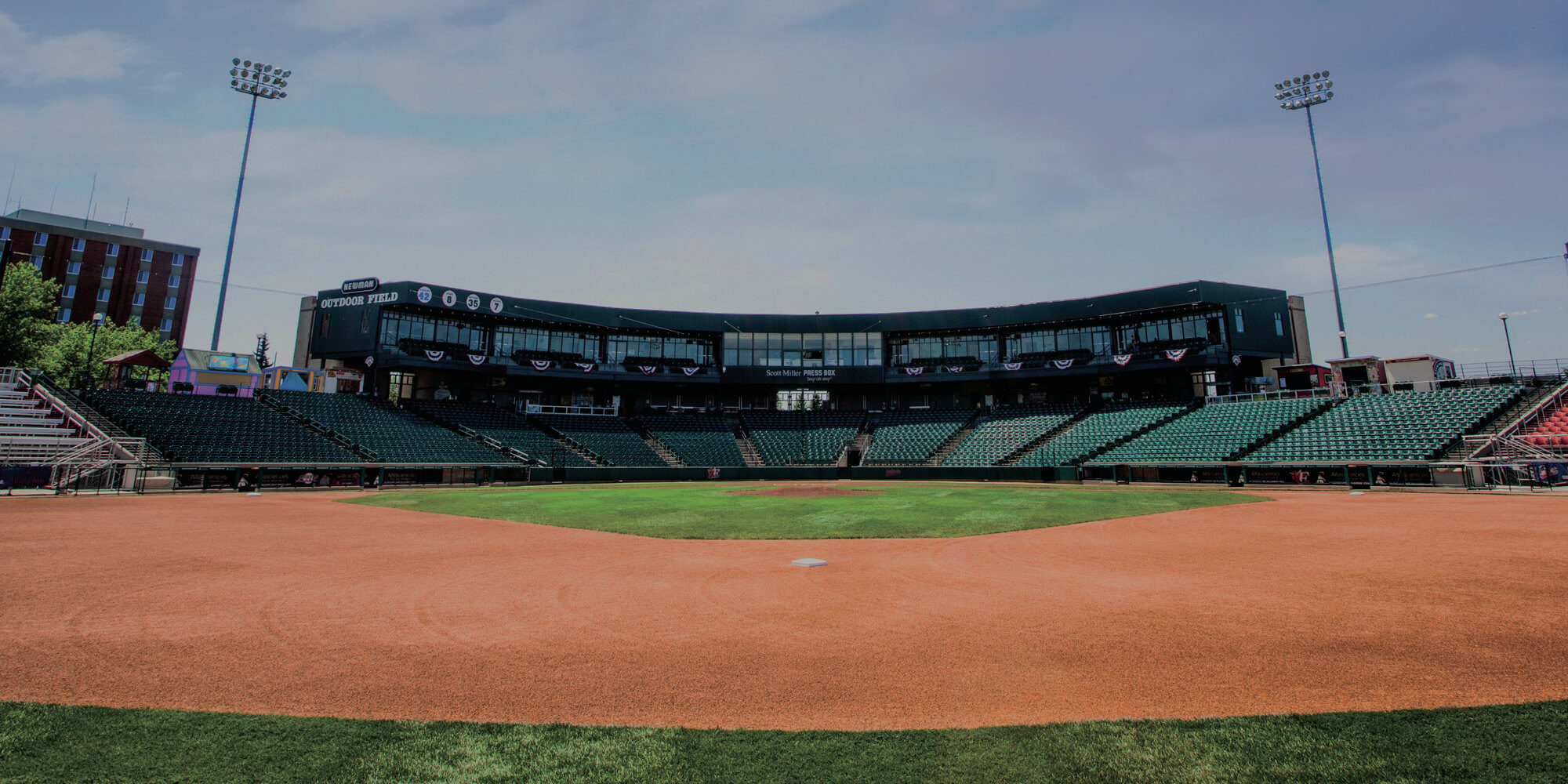 baseball field made with duraedge